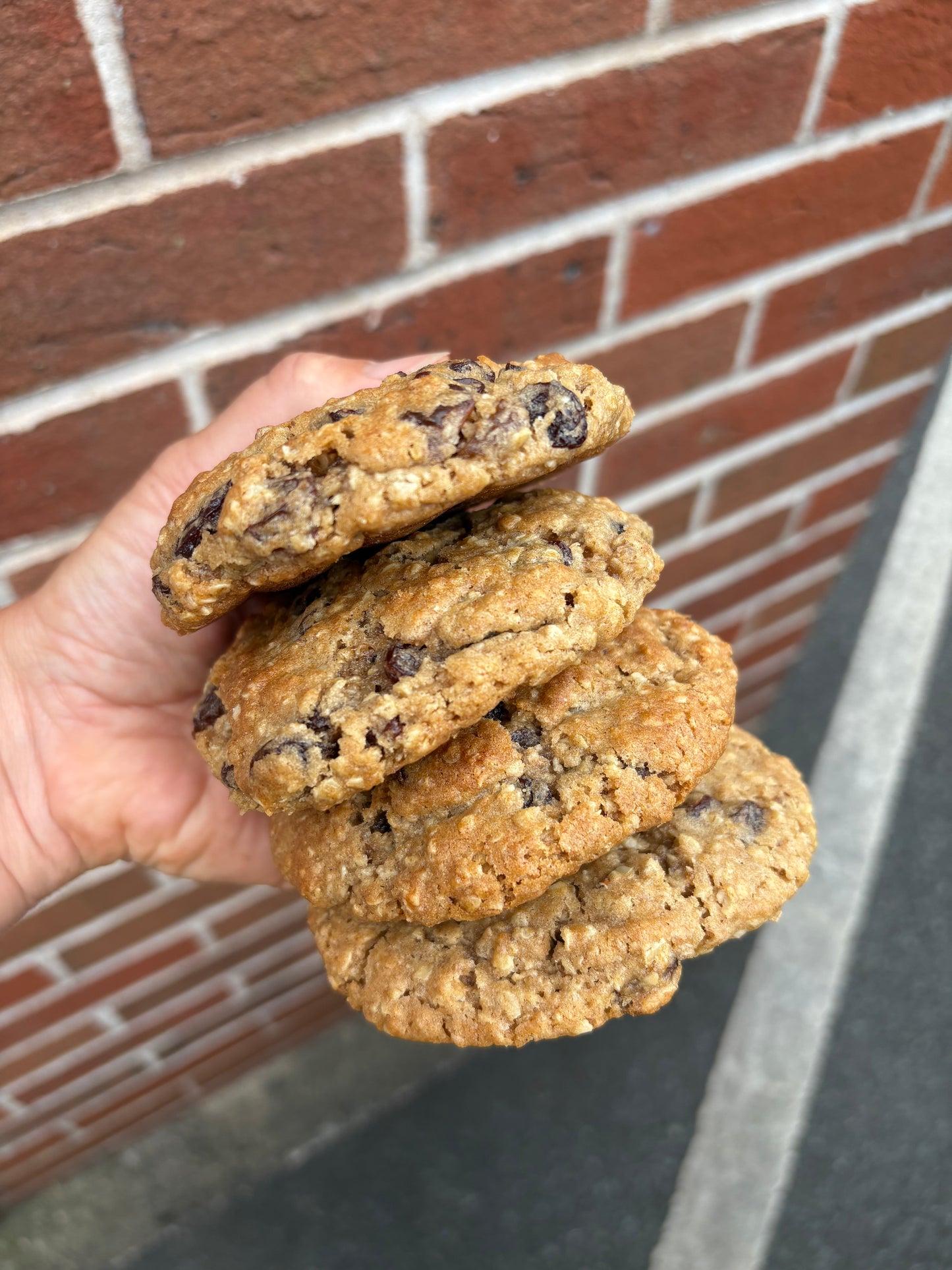 Oatmeal and Raisin cookies