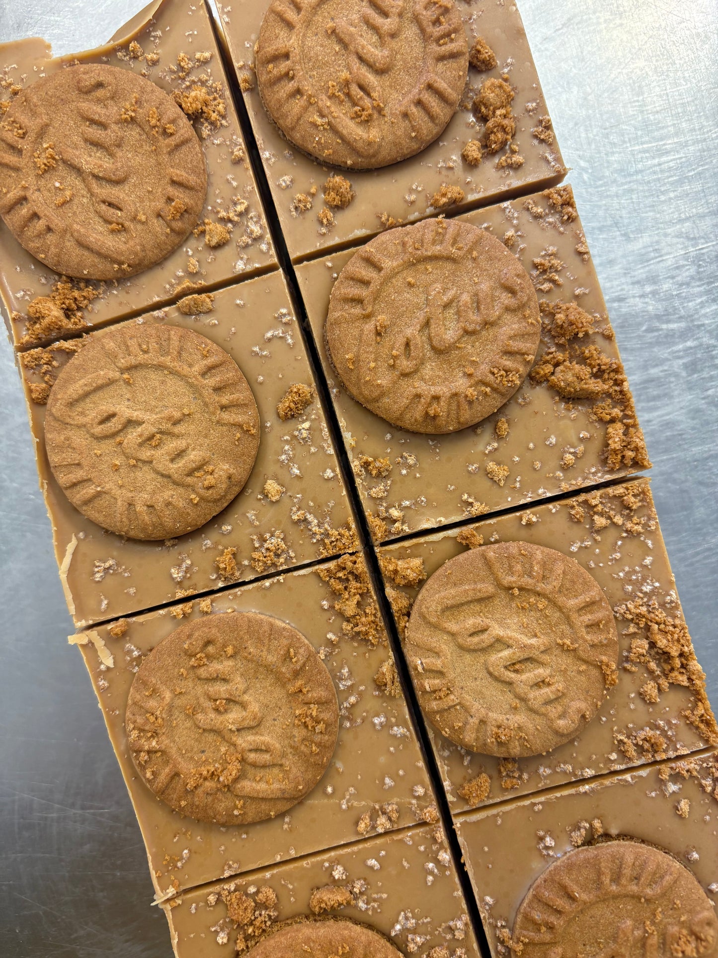 Lotus Biscoff brownie