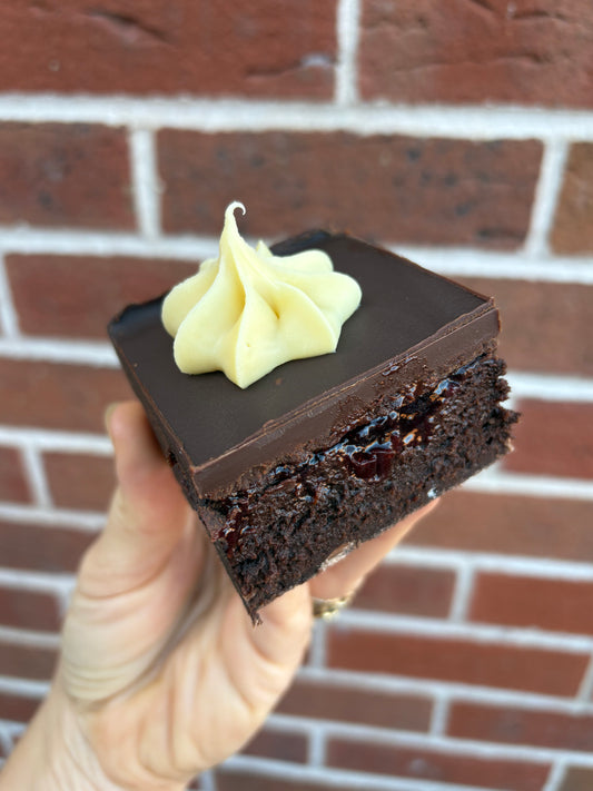 Black Forest brownie