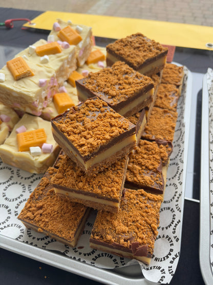 Biscoff Caramel Shortbread
