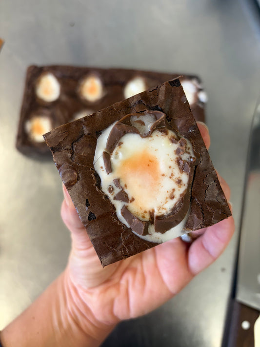 Creme Egg Brownie