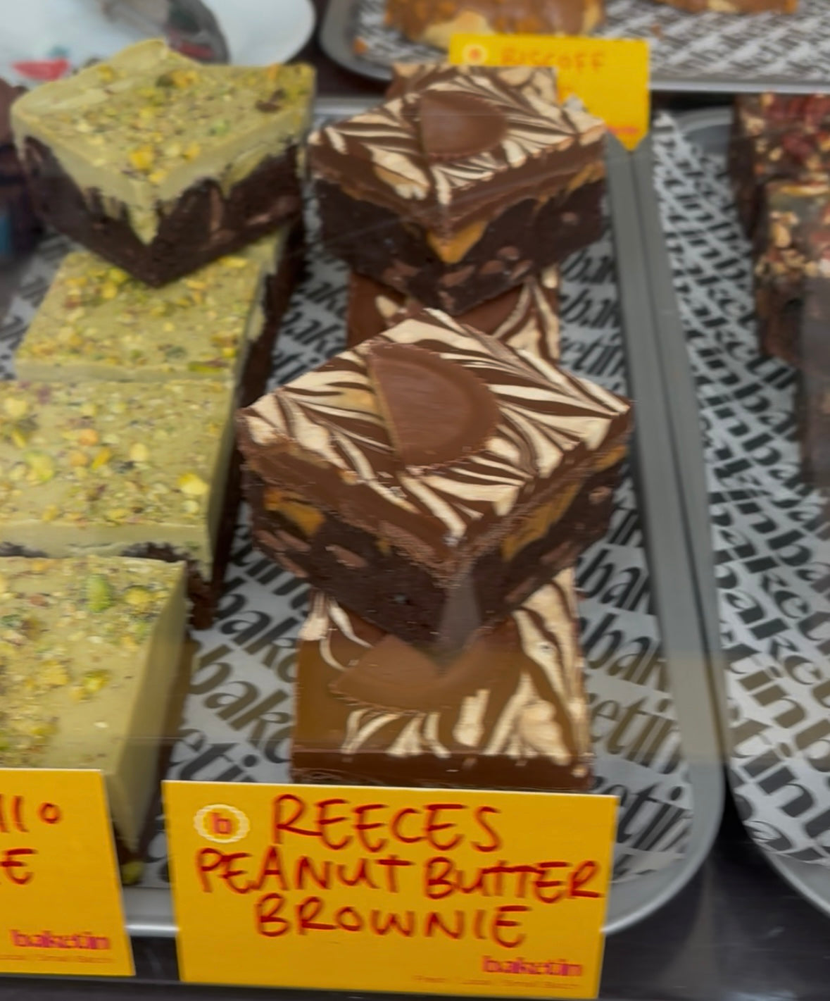 Reeces peanut butter brownie