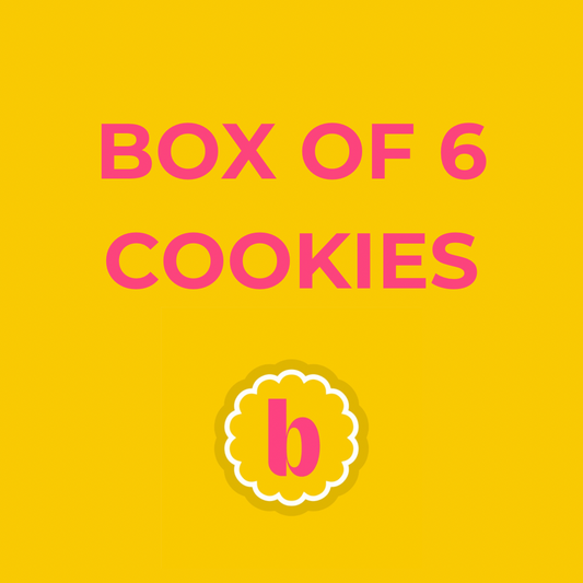 BOX OF 6 COOKIES