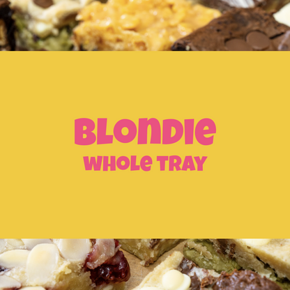 Blondies Whole Tray