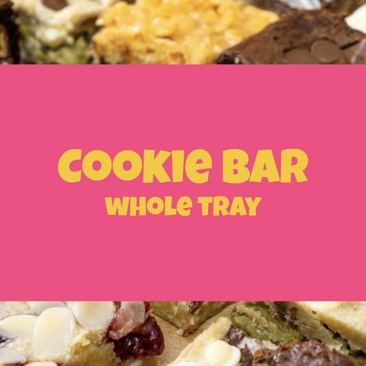 Cookie Bar Whole Tray